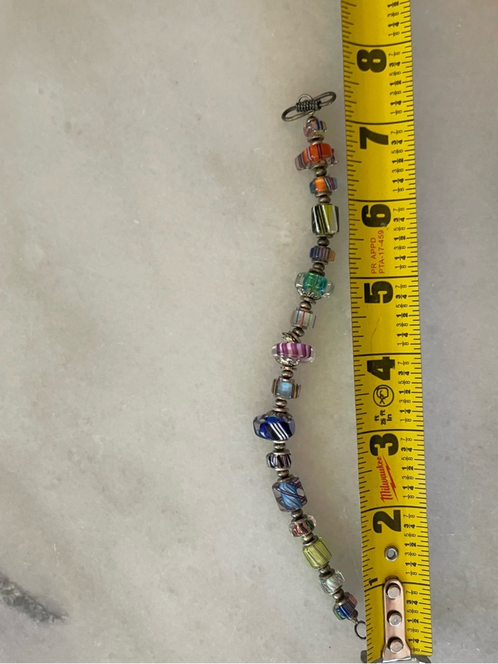 Multicolor Glass Bead Bracelet - Women Jewelry - Picture 3 of 3